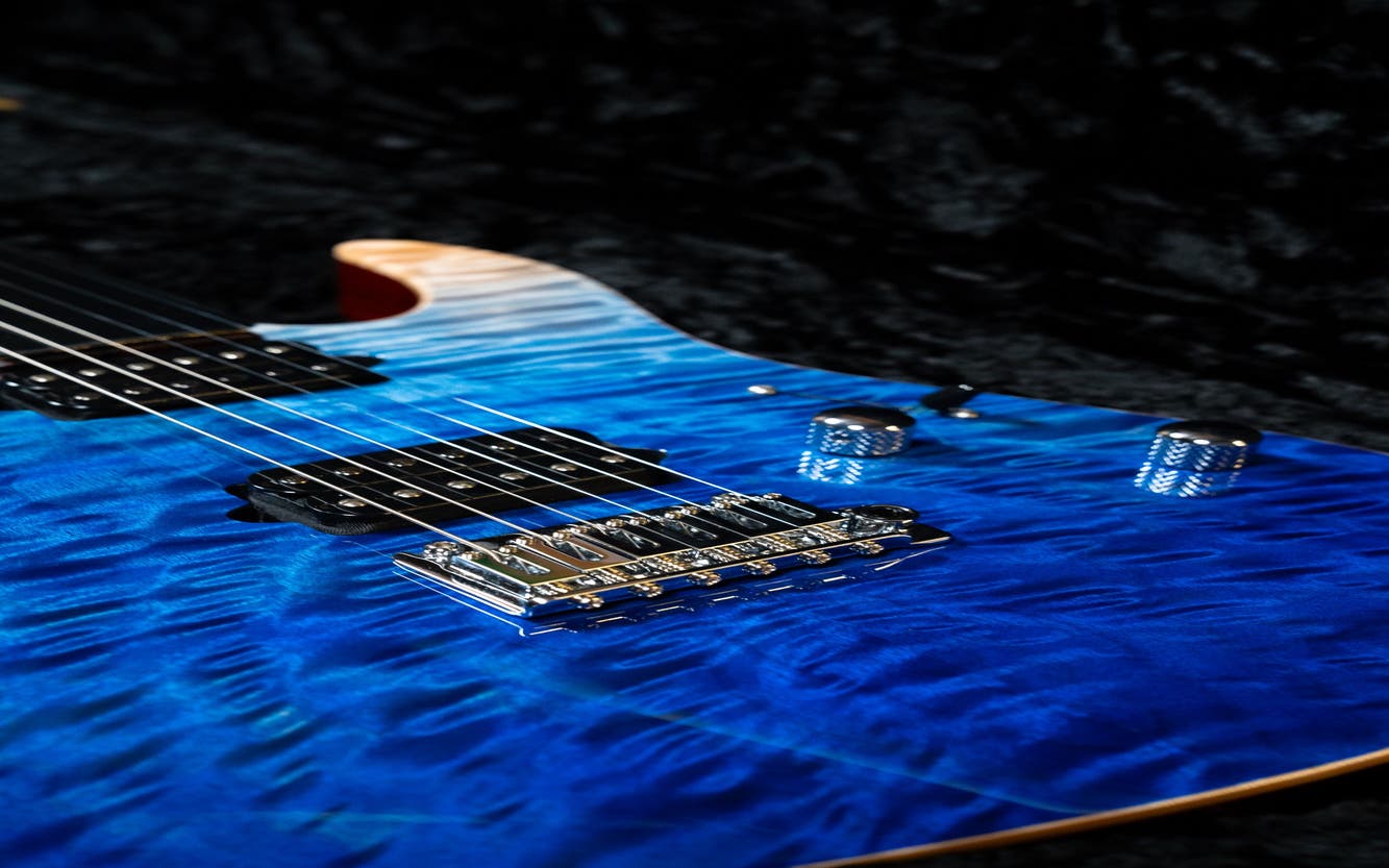 Suhr Modern Set-Neck Limited Edition - Blue Fade (01-LTD-0051)