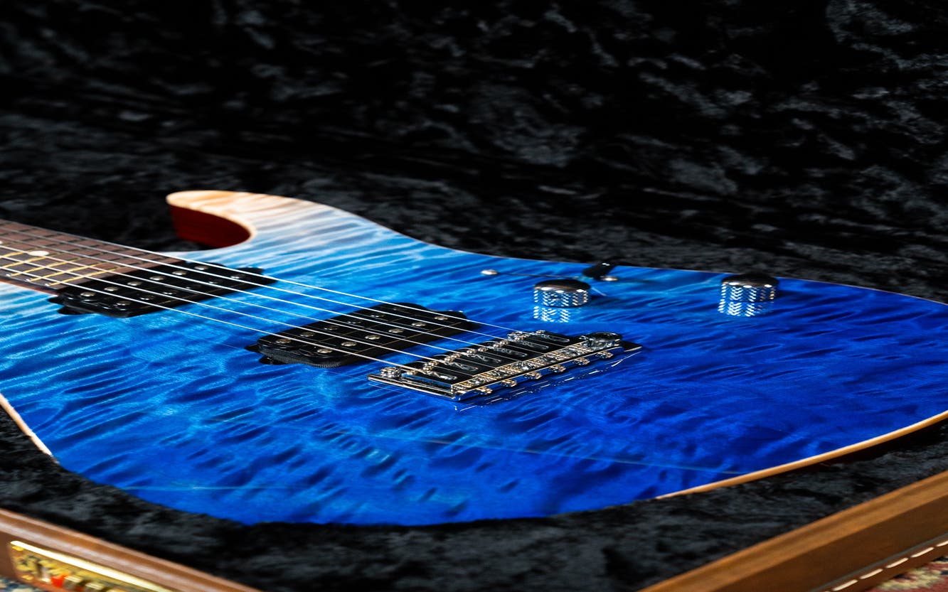 Suhr Modern Set-Neck Limited Edition - Blue Fade (01-LTD-0051)