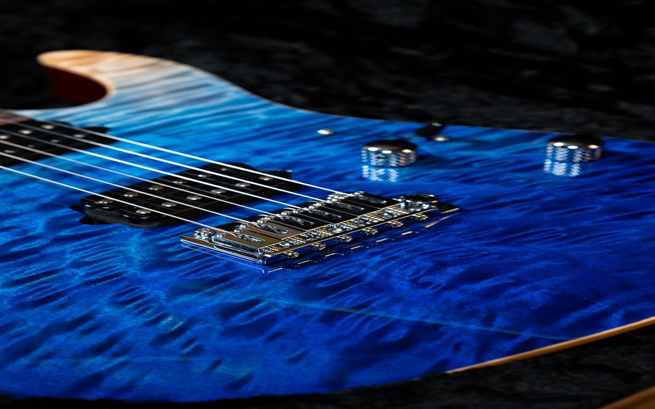 Suhr Modern Set-Neck Limited Edition - Blue Fade (01-LTD-0051)