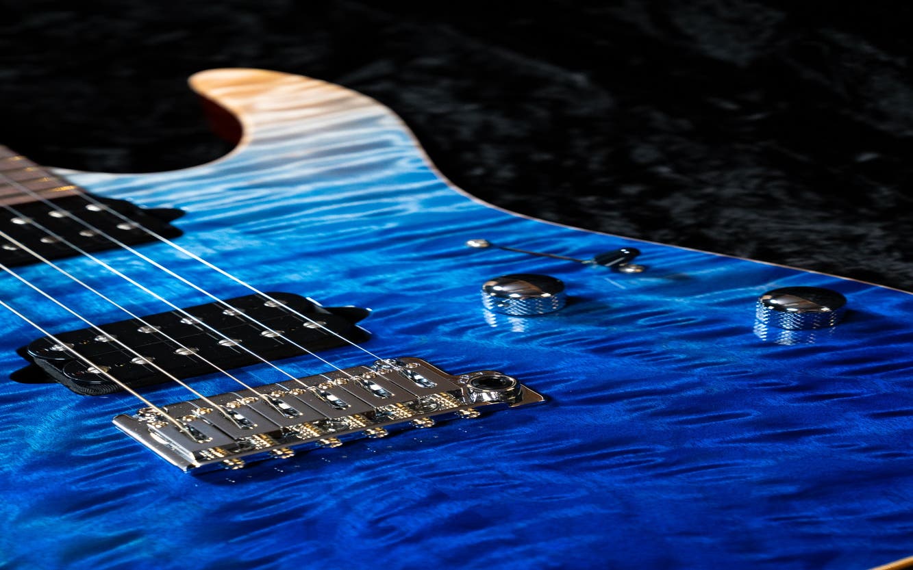 Suhr Modern Set-Neck Limited Edition - Blue Fade (01-LTD-0051)