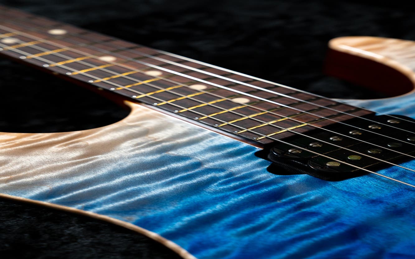 Suhr Modern Set-Neck Limited Edition - Blue Fade (01-LTD-0051)