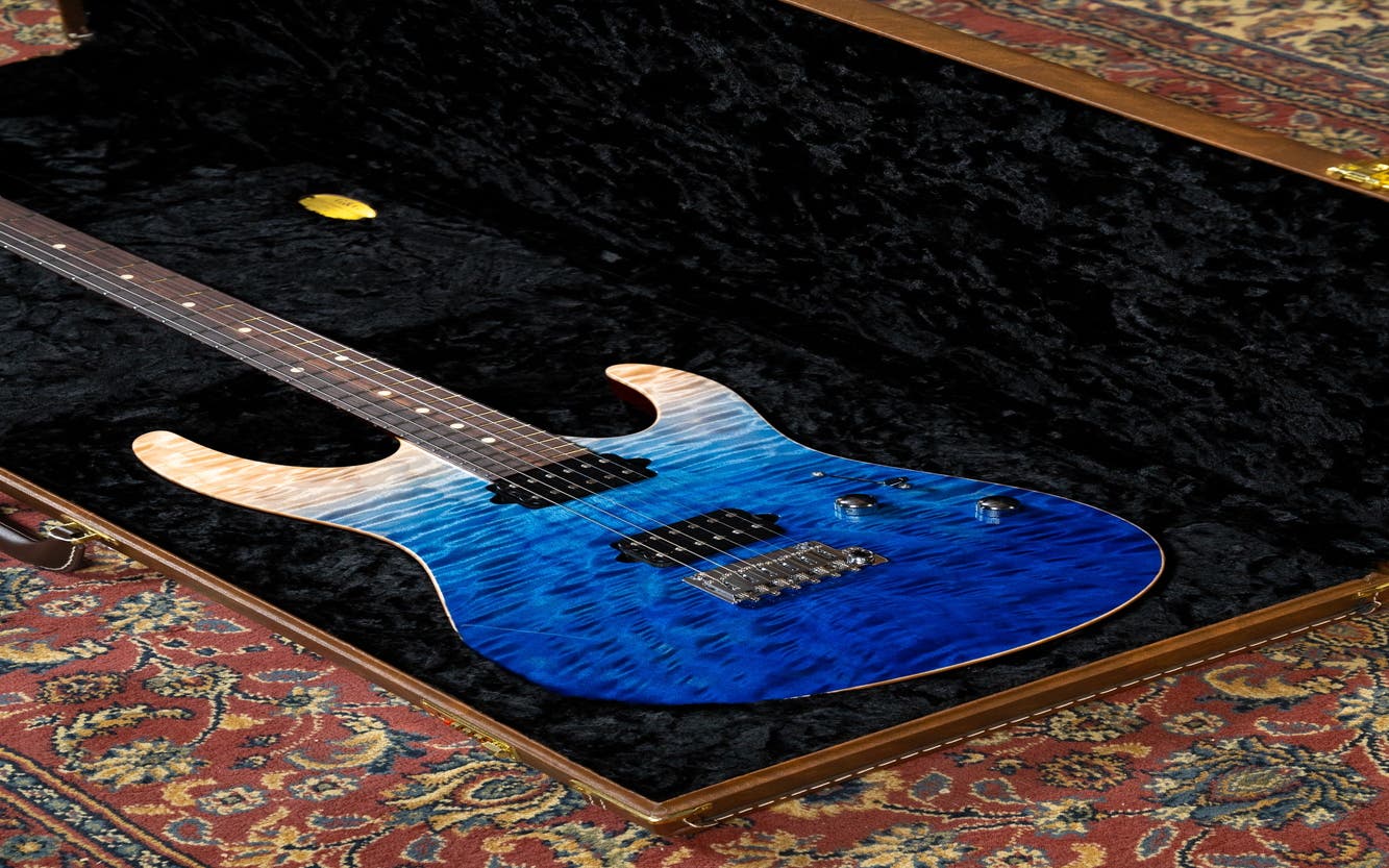 Suhr Modern Set-Neck Limited Edition - Blue Fade (01-LTD-0051)