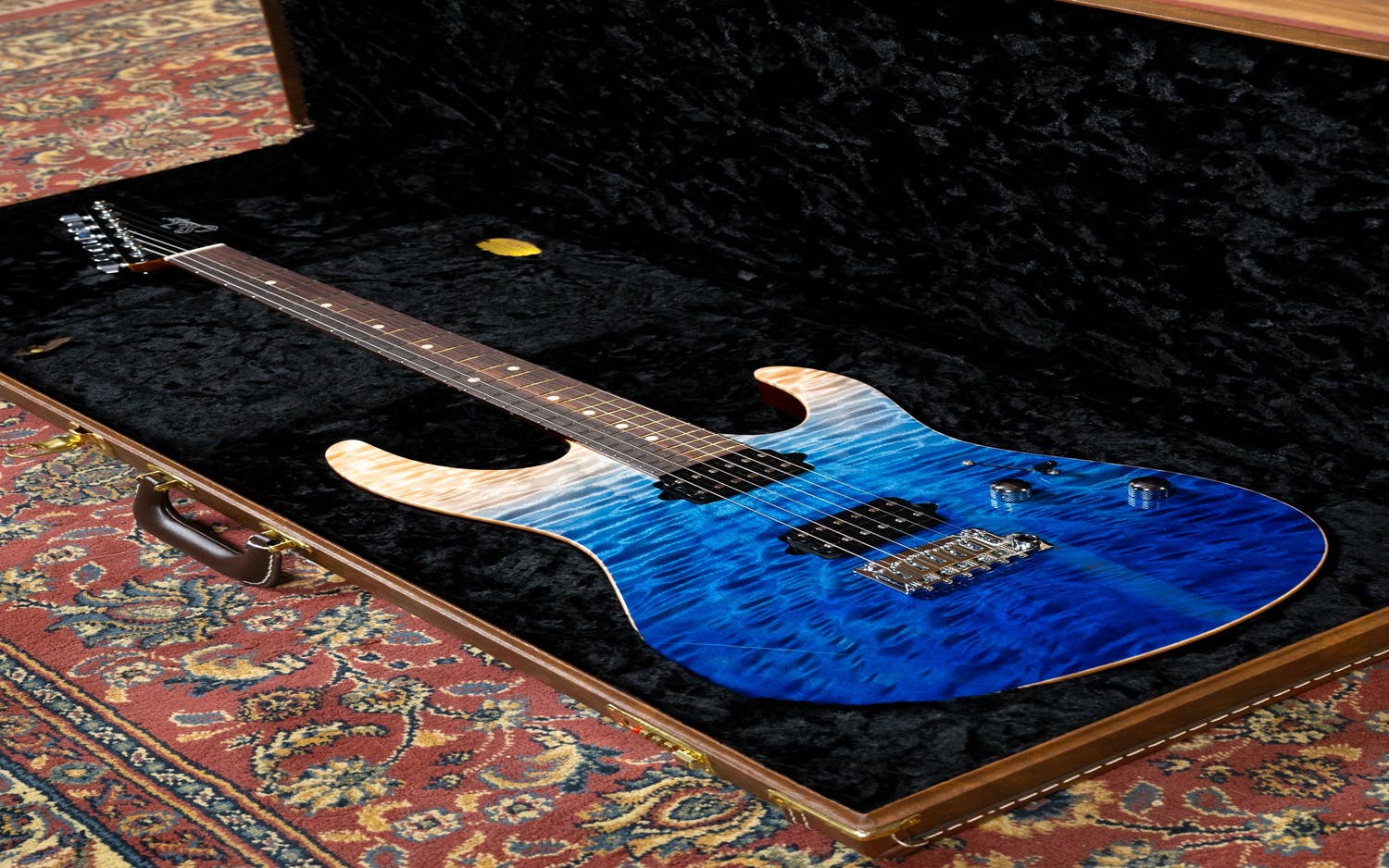 Suhr Modern Set-Neck Limited Edition - Blue Fade (01-LTD-0051)