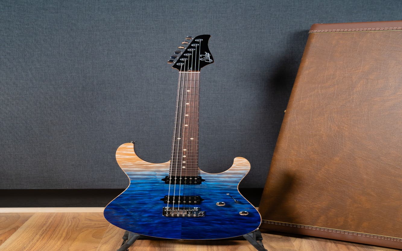 Suhr Modern Set-Neck Limited Edition - Blue Fade (01-LTD-0051)