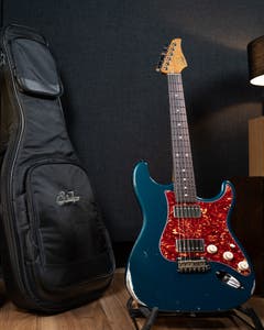 Suhr Classic S Antique HH Electric Guitar w/Gigbag - Ocean Turquoise Metallic