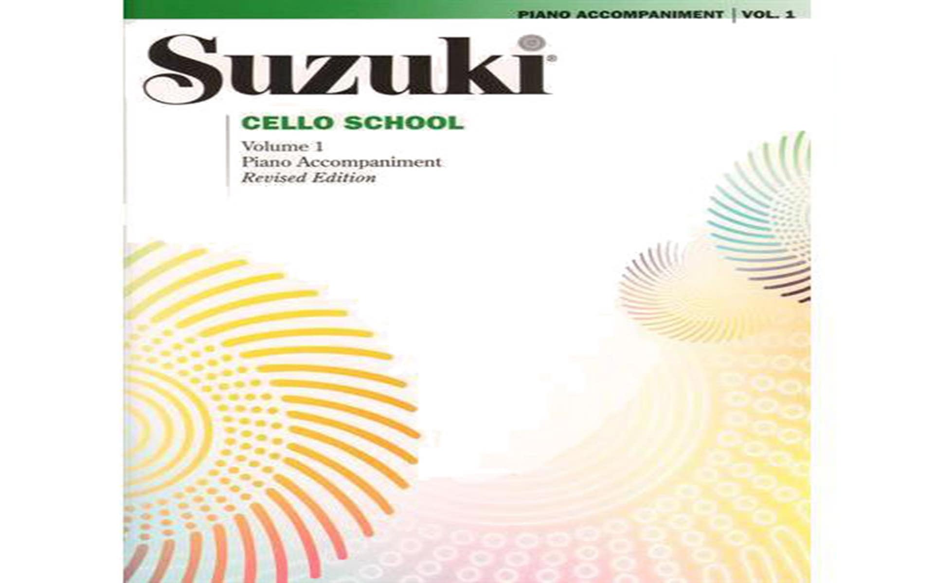 SUZUKI CELLO SCHOOL BK 1 PNO ACCOMP