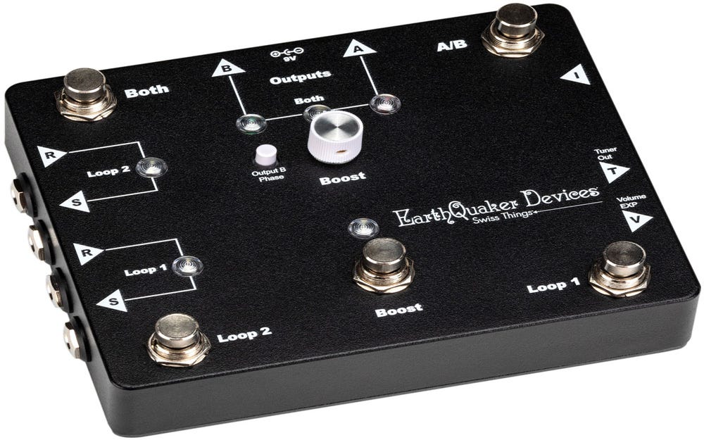 EarthQuaker Devices Swiss Things Pedalboard Reconciler