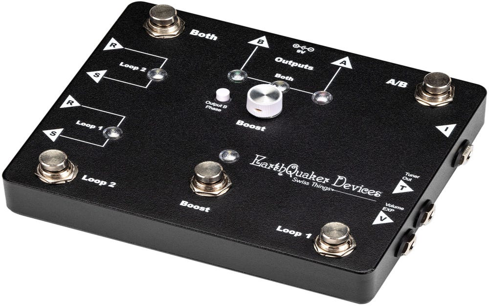 EarthQuaker Devices Swiss Things Pedalboard Reconciler