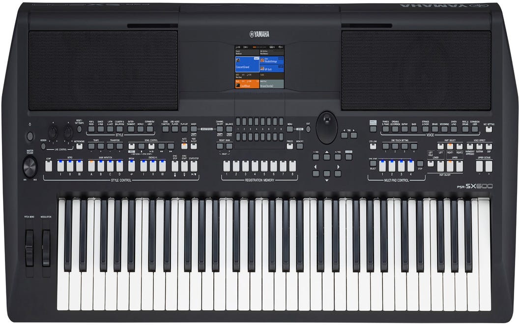 Yamaha PSRSX600 Portable Keyboard