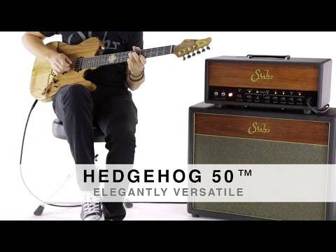 Suhr Hedgehog 50 Guitar Amplifier Head - Black Tolex