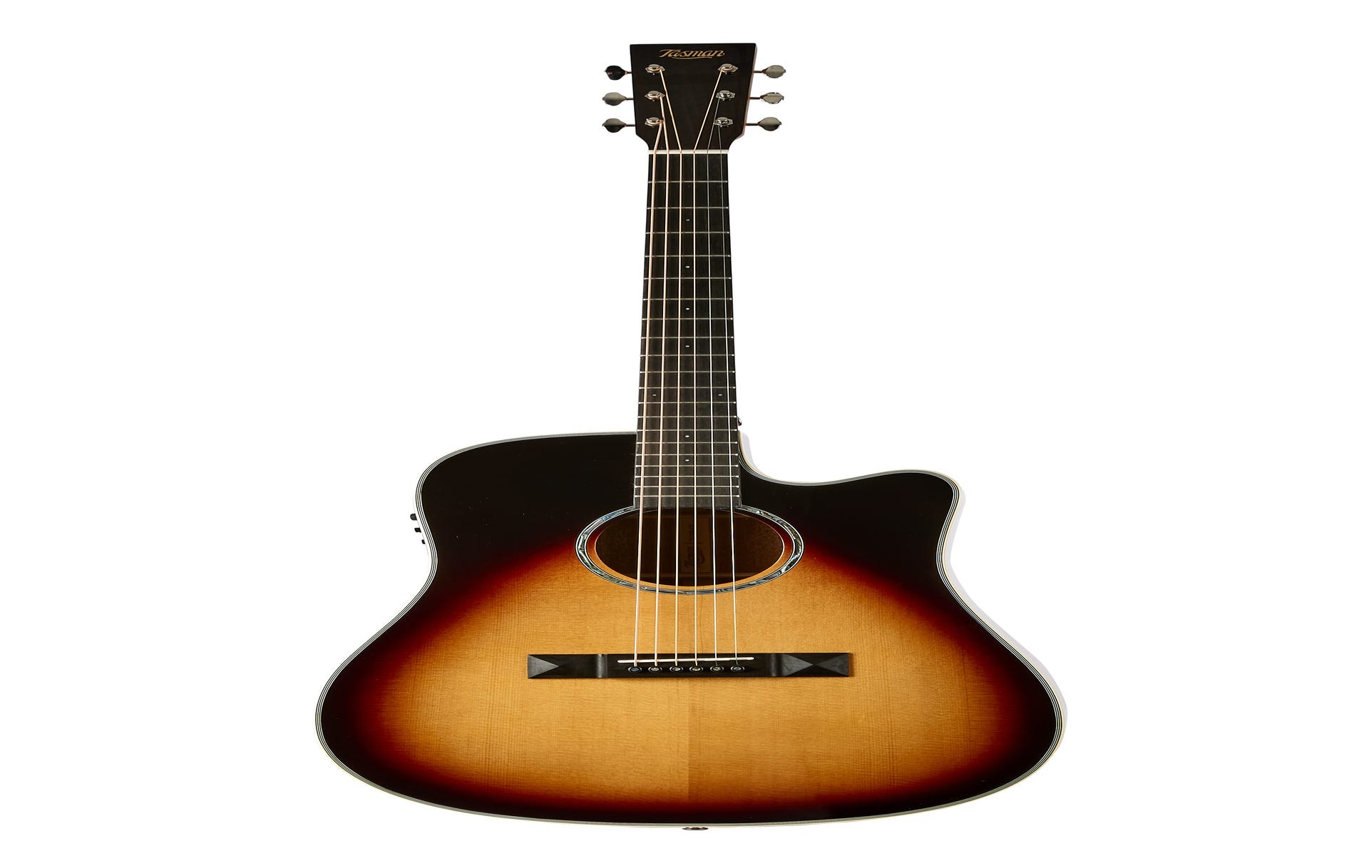 Tasman Admiral TA300-CE Dreadnought Acoustic Electric Guitar w/Case