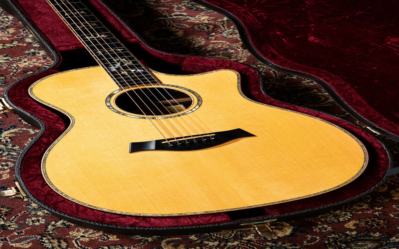 Taylor 914ce LTD Acoustic Guitar w/Case - Solid Spruce / Cocobolo - Pre-Owned