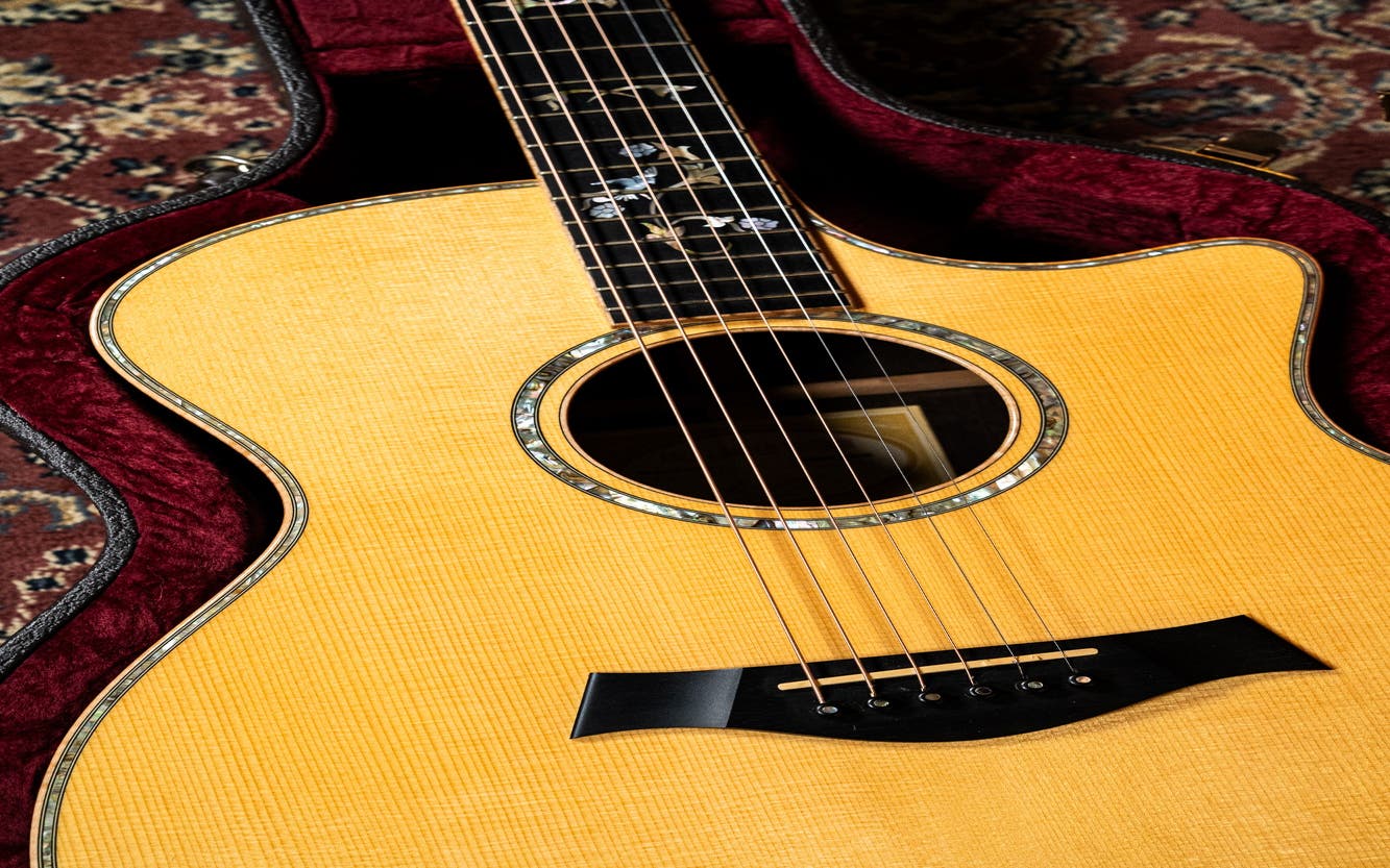 Taylor 914ce LTD Acoustic Guitar w/Case - Solid Spruce / Cocobolo - Pre-Owned