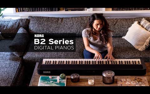 Korg B2 Digital Piano - White