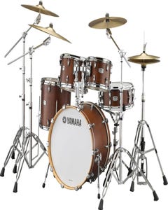 Yamaha Tour Custom Euro Drum Kit w/Hardware - Chocolate Satin