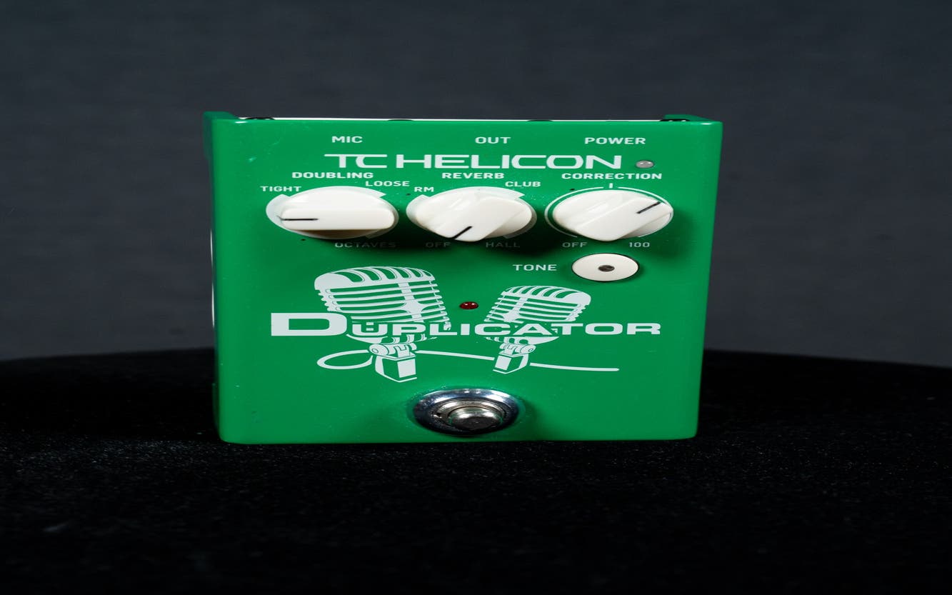 TC Helicon Duplicator Vocal Doubler Pedal - Pre-Owned