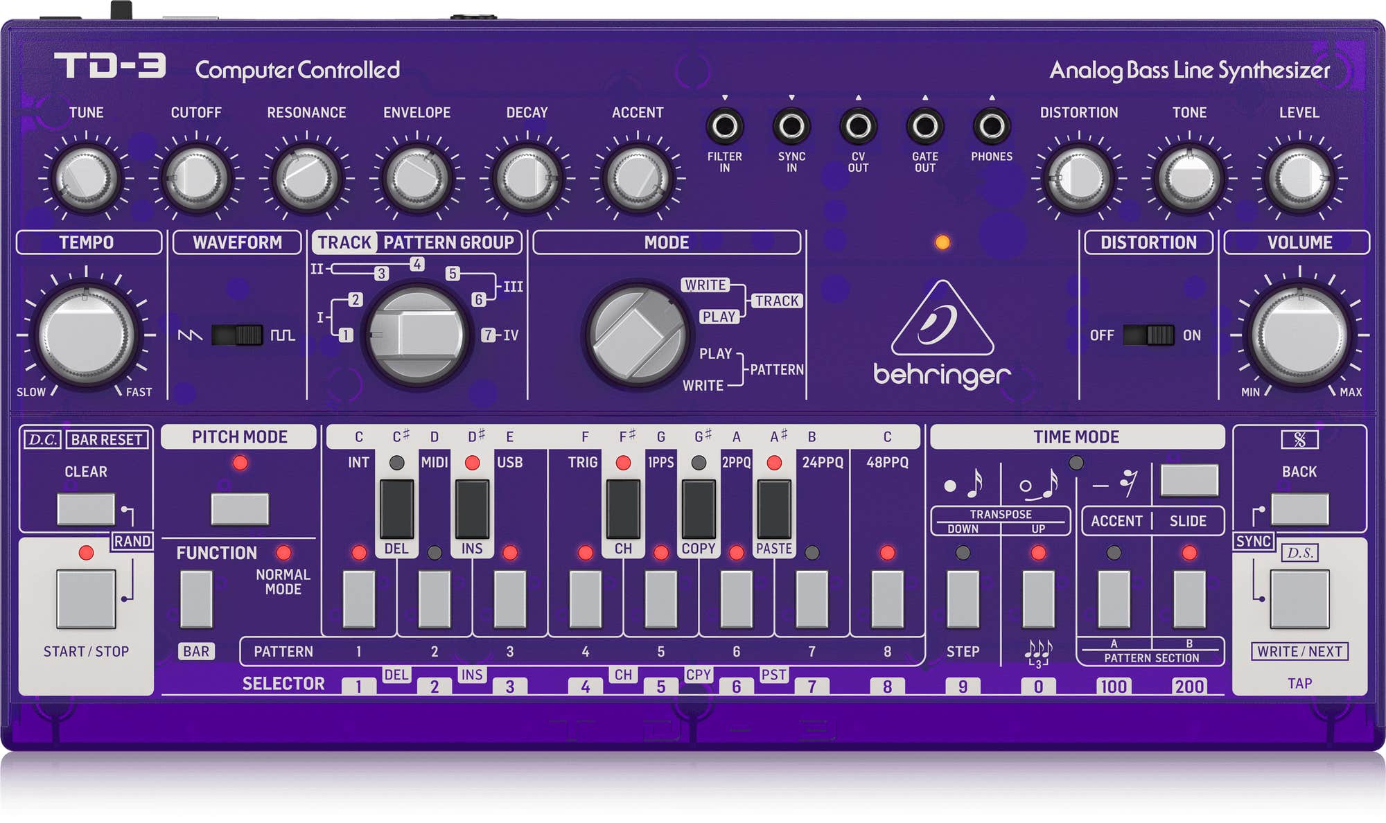 Behringer online bass line