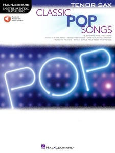 Classic Pop Songs for Tenor Sax BOOK/ON LINE AUDIO /  (HAL LEONARD)
