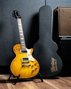 Heritage H-150 Electric Guitar w/Case - Dirty Lemon Burst