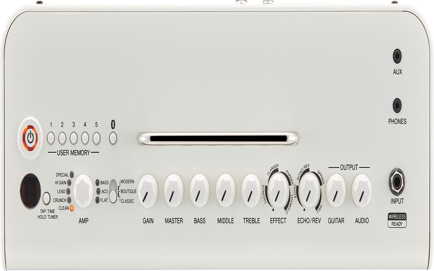 Yamaha THR30IIWL WHITE Wireless Guitar Amp w/Stereo Output + Bluetooth + Rechargeable Battery