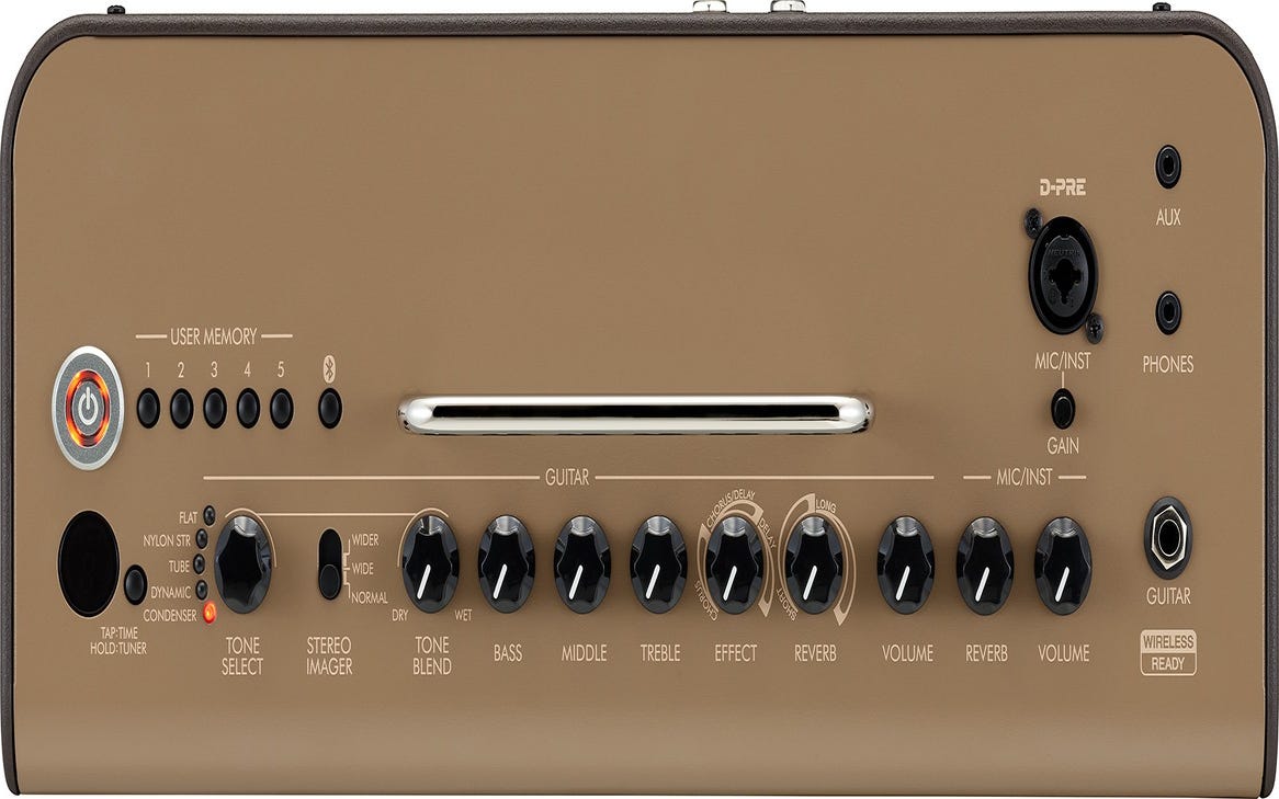 Yamaha THR30IIA Wireless Acoustic Guitar Amp w/Bluetooth + Rechargeable Battery