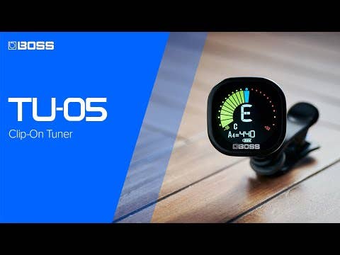 Boss TU-05 Rechargeable Clip-on Tuner