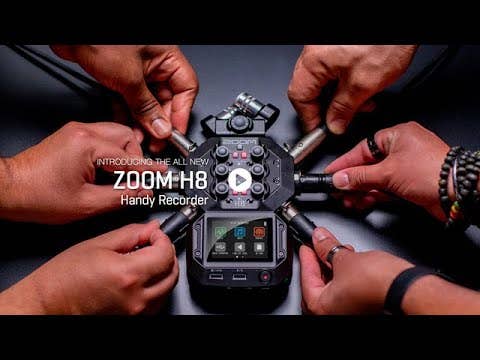 Zoom H8 Handy Recorder / Audio Interface