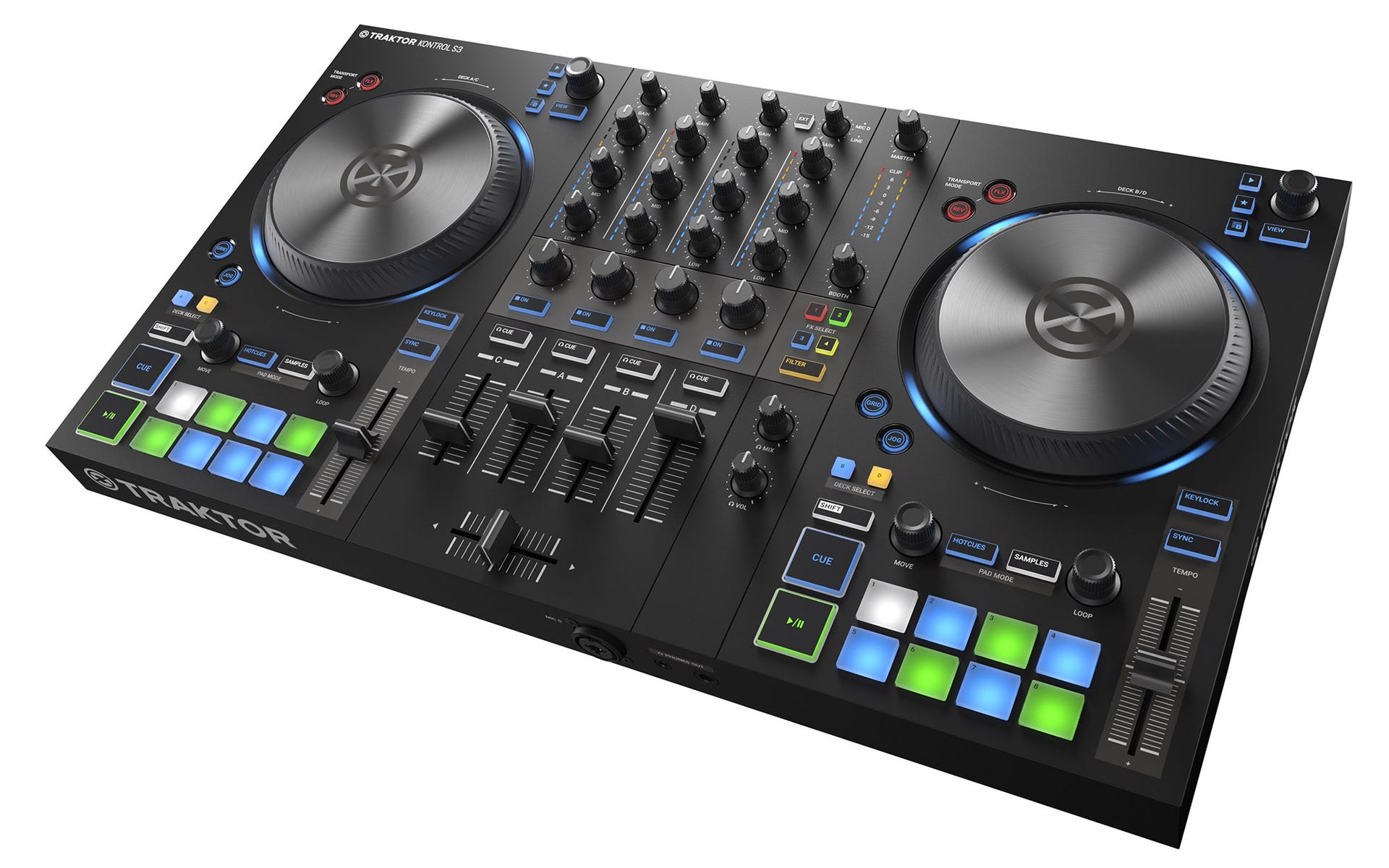 Native Instruments Traktor Kontrol S3 DJ Controller w/Traktor Pro 3