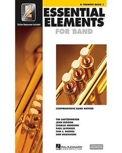 essential elements for band book 1 trumpet  (HAL LEONARD)
