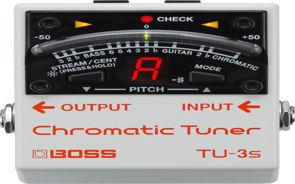 Boss TU-3S Small Footprint Chromatic Tuner (TU3S)