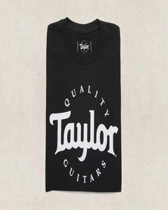Taylor Black Logo T-Shirt - X-Large