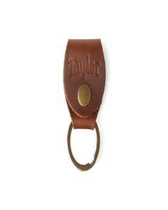 Taylor Key Ring Pick Holder - Brown Leather