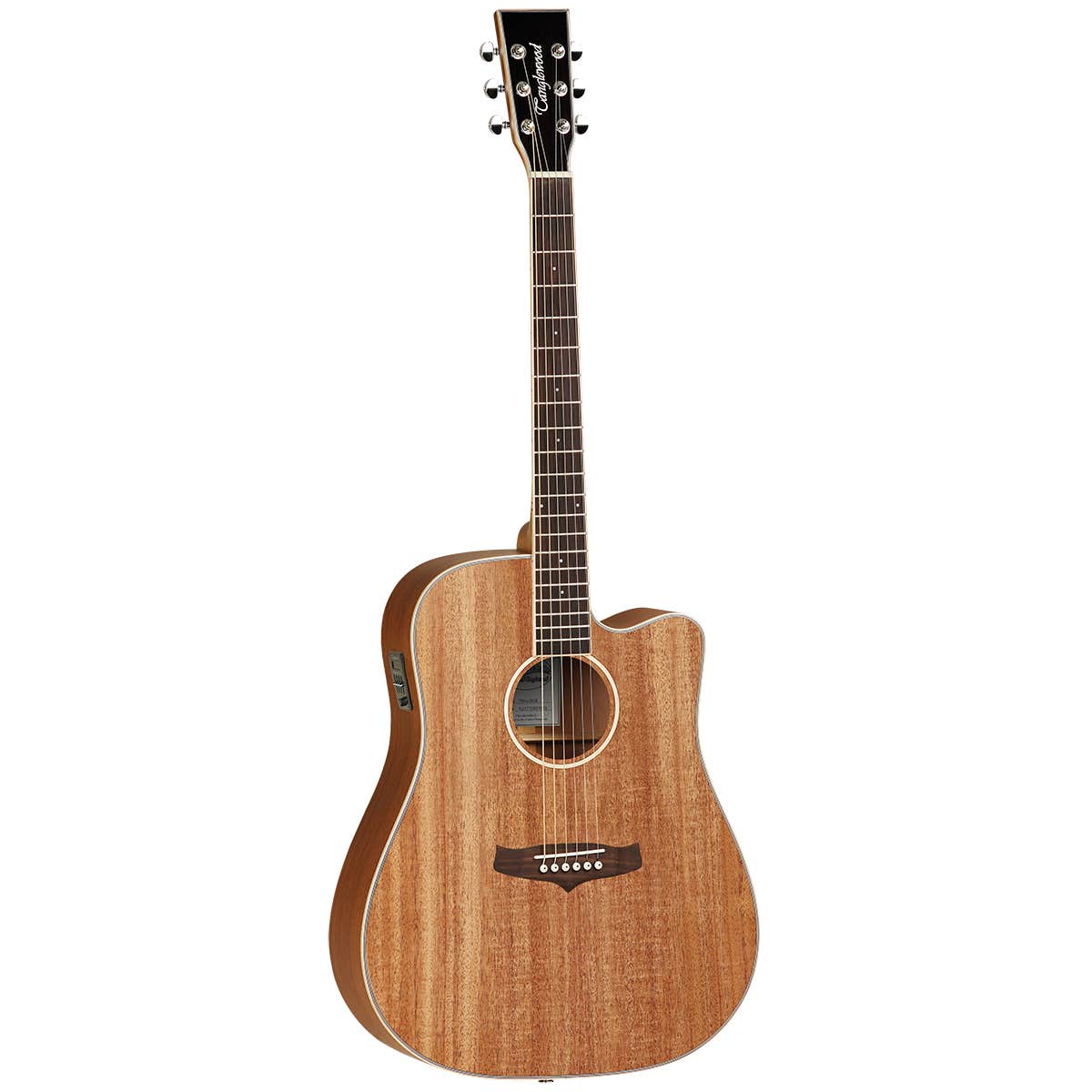 Tanglewood TWUDCE Union Series Acoustic Electric Guitar Mahogany