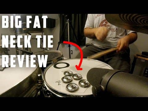 Big Fat Snare Drum Neck Tie 11