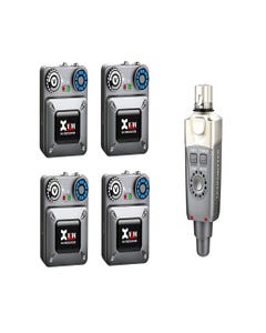 XVIVE U4R4 Wireless Monitor System for In-Ear Monitors (4 Receivers)