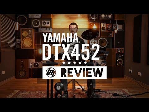 Yamaha DTX452K PLUS Electronic Drum Kit w/Sticks + Stool + Headphones!