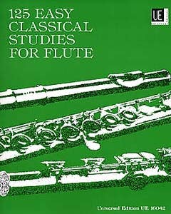 125 EASY CLASSICAL STUDIES FOR FLUTE - VESTER (UNIVERSAL)