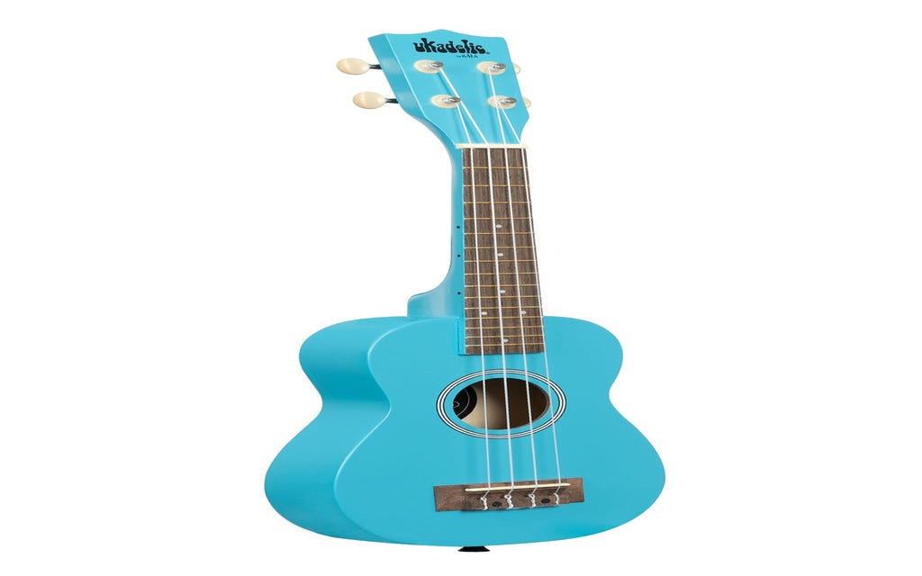 Kala Ukadelic Soprano Ukulele - Blue Yonder