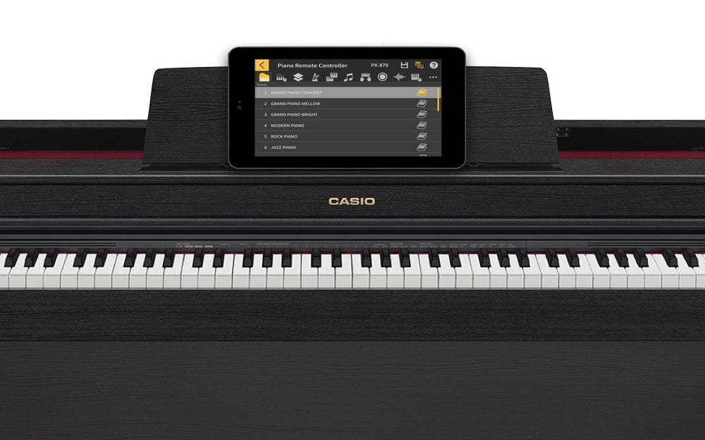 Casio Celviano AP470BK Digital Piano - Satin Black w/matching Bench