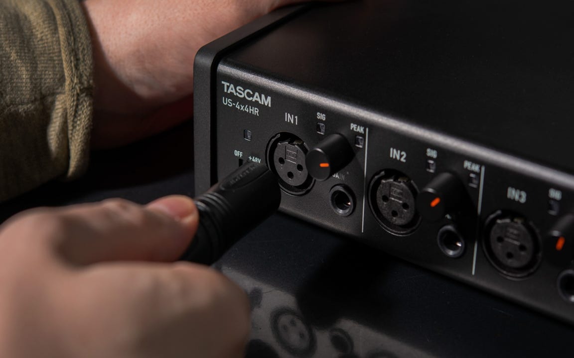 Tascam US-4x4HR High Resolution USB Audio Interface
