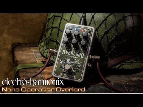 Electro Harmonix Operation Overlord NANO Overdrive Pedal