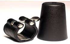Vandoren Leather Clarinet Ligature w/Plastic Cap