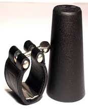 Vandoren Leather Alto Sax Ligature W/Cap