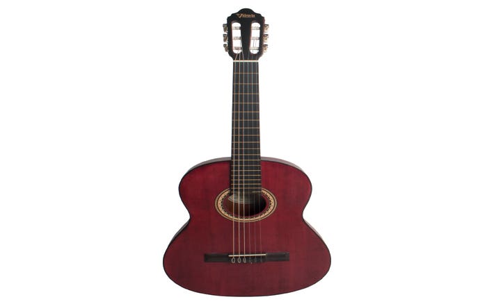 Valencia VC204TWR 4/4 Classical Guitar - Transparent Wine Red