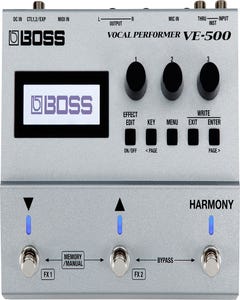 Boss VE-500 Vocal Performer Pedal (VE500)