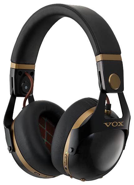 Vox VH Q1 Smart Noise Cancelling Headphones for Guitar Black