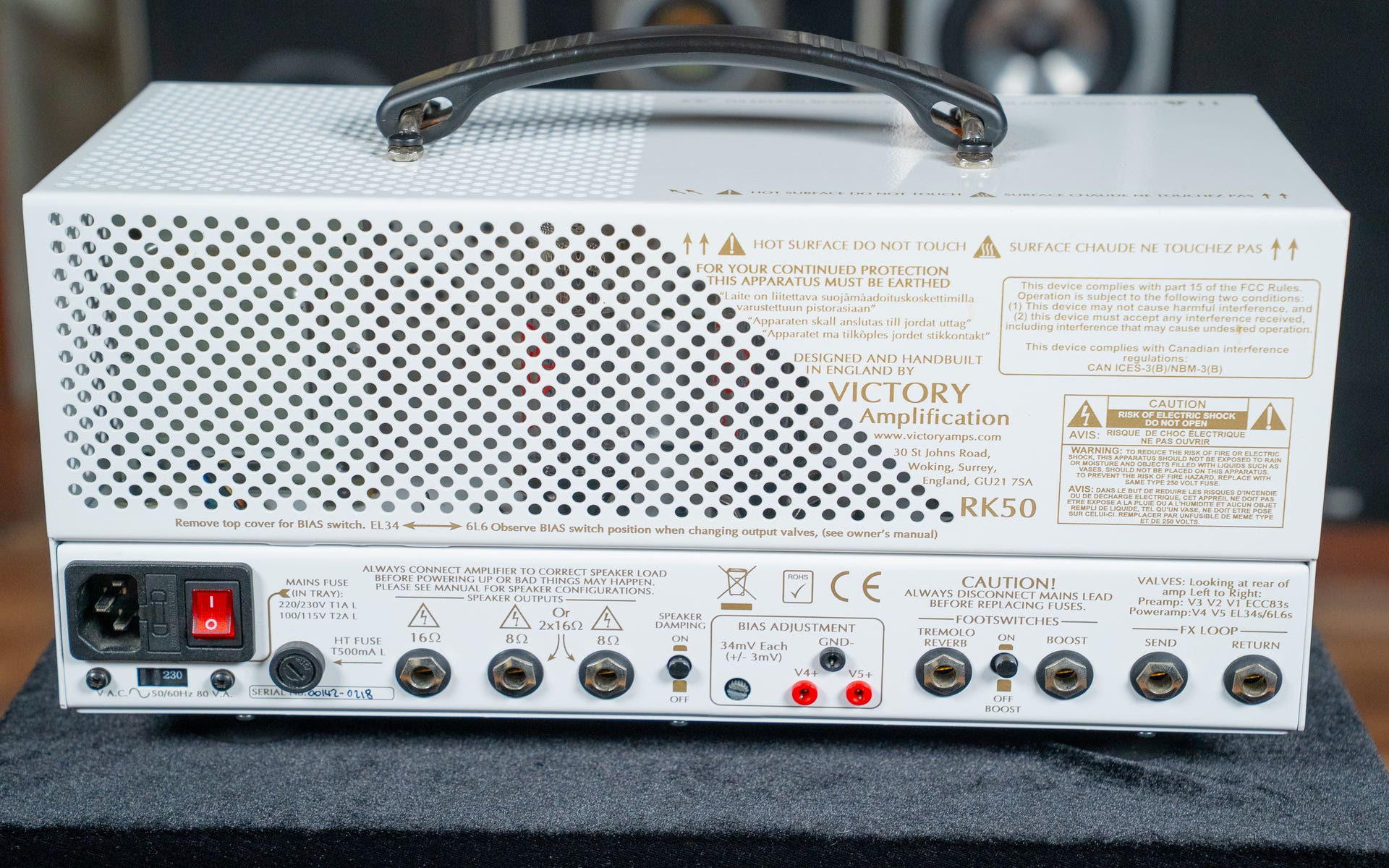 Victory UK Richie Kotzen RK50 Amp Head - Pre-Owned