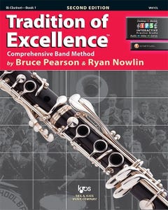 Tradition of Excellence Bk 1 Bk/CD Clarinet / (KJOS)