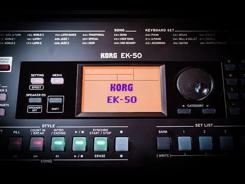 Korg EK-50 Entertainer Keyboard