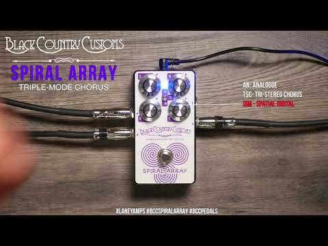 Black Country Customs Spiral Array Chorus Pedal
